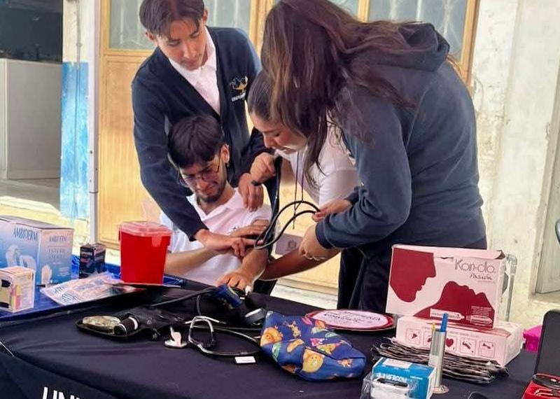 Enfermería Campus Jalpa en la Semana de Salud Pública 